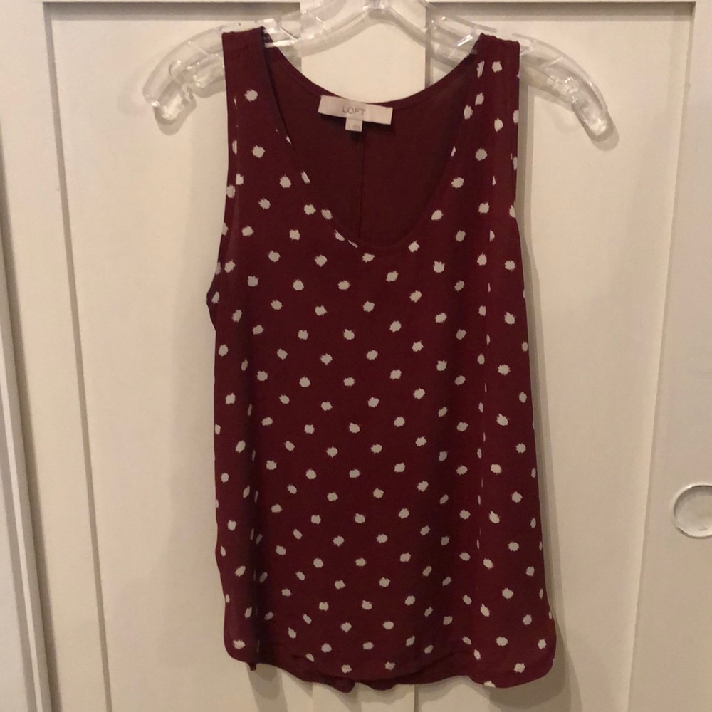 Loft Polka Dot Tank